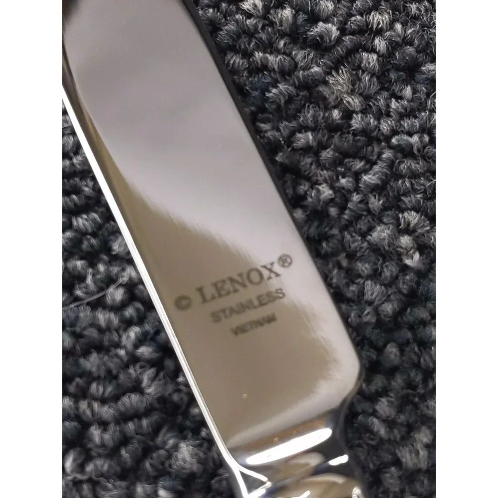 7 Lenox COVINGTON Stainless Dinner Knives‎ 18/10 Glossy NEW Flatware